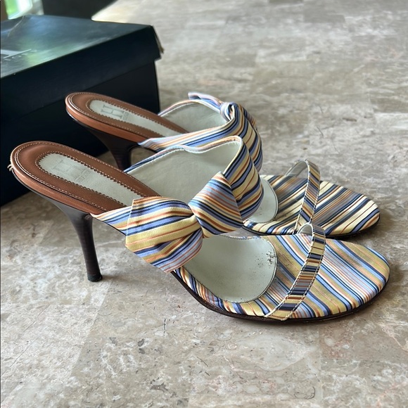 Tommy Hilfiger Striped Heels - Picture 5 of 7